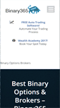 Mobile Screenshot of binary365.com